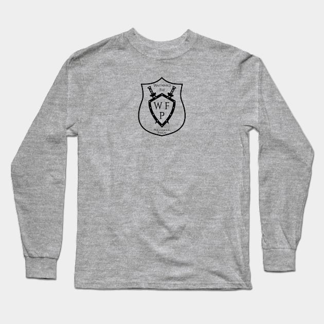 Wayward Fae Paranormal Prison Logo Long Sleeve T-Shirt by JN Colon Swag Shop